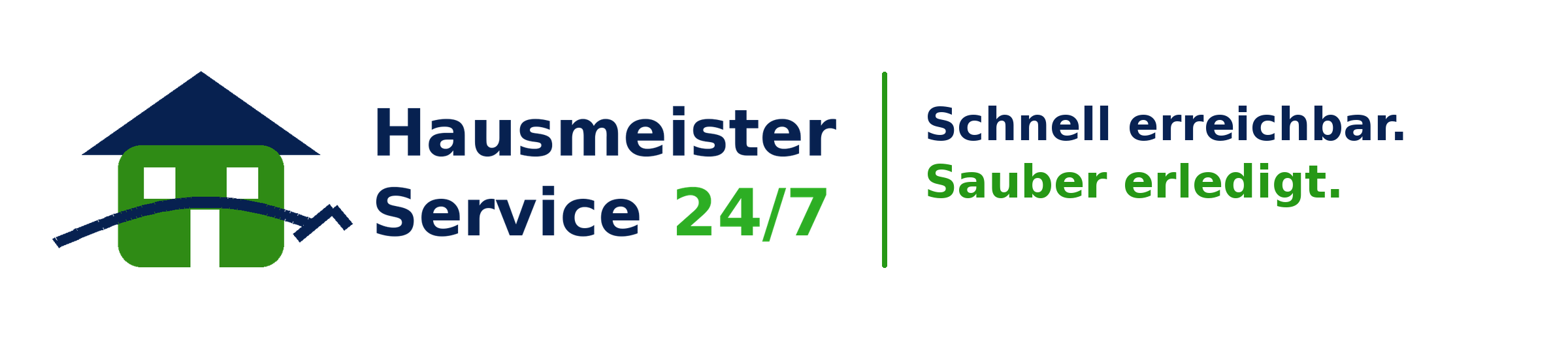 Hausmeister Service 24/7 - Schnell erreichbar. Sauber erledigt.